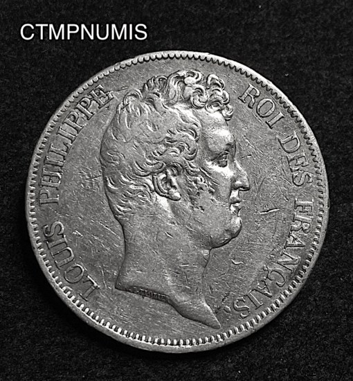 ,MONNAIE,5,FRANCS,LOUIS,PHILIPPE,SANS,I°,1830,