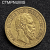 ,MONNAIE,WURTTEMBERG,20,MARK,OR,1873,