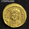 ,MONNAIE,BYSANTINE,SOLIDUS,MAURICE,TIBERE,OR,