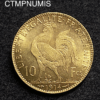 MONNAIE,10,FRANCS,OR,COQ,1914,