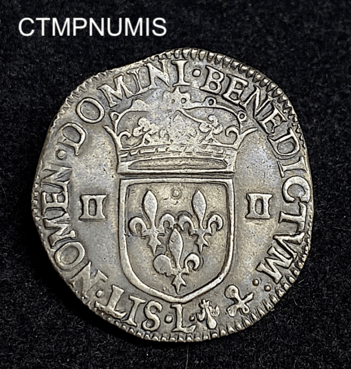 ,MONNAIE,ROYALE,1/4,ECU,ARGENT,LOUIS,XIII,1642,L,BAYONNE,