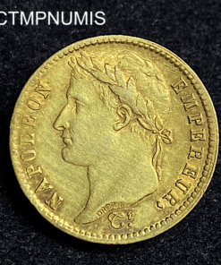 ,MONNAIE,20,FRANCS,OR,NAPOLEON,1812,W,LILLE,