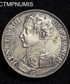 ,MONNAIE,1,FRANC,ARGENT,HENRI,V,1831,