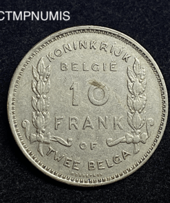 ,MONNAIE,BELGIQUE,10,FRANCS,1930,FLAMAND,