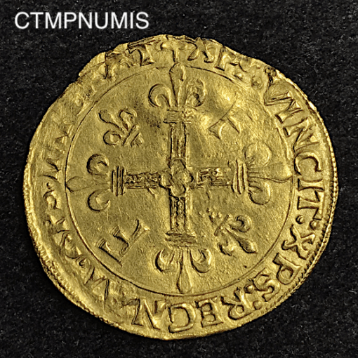 ,MONNAIE,ECU,OR,SOLEIL,FRANCOIS,I°,TOULOUSE,