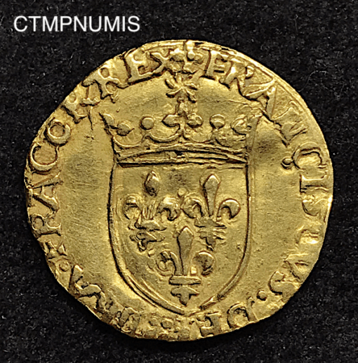 ,MONNAIE,1/2,ECU,OR,FRANCOIS,I°,TOULOUSE,