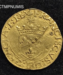 ,MONNAIE,1/2,ECU,OR,FRANCOIS,I°,TOULOUSE,