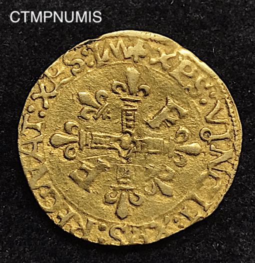 ,MONNAIE,1/2,ECU,OR,FRANCOIS,I°,TOULOUSE,