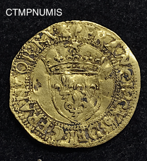 ,MONNAIE,1/2,ECU,OR,FRANCOIS,I°,TOULOUSE,