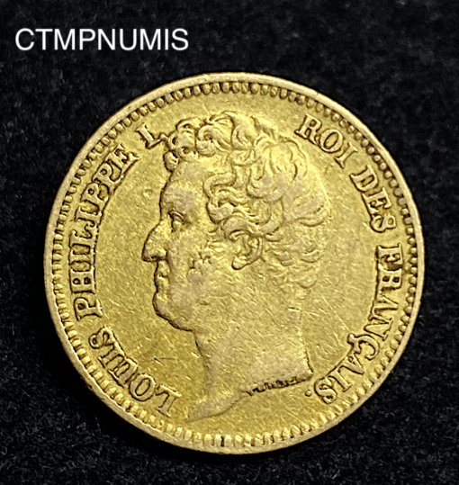 ,MONNAIE,20,FRANCS,OR,LOUIS,PHILIPPE,1831,
