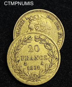 ,MONNAIE,20,FRANCS,OR,LOUIS,PHILIPPE,1831,