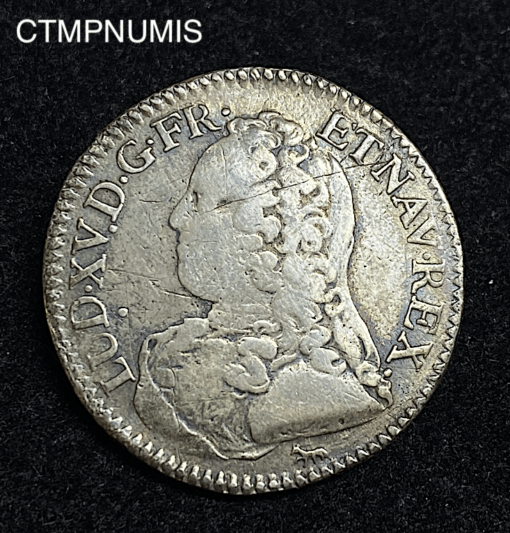 ,MONNAIE,LOUIS,XV,1/5,ECU,1726,