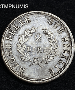 ,MONNAIE,2,LIRE,1813,JOACHIM,MURAT,NAPLES,