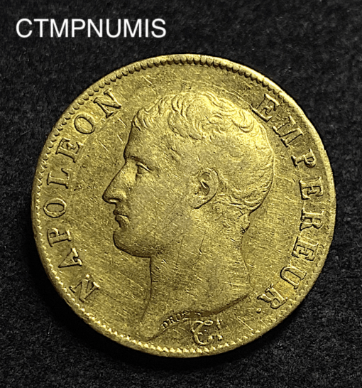 ,MONNAIE,40,FRANCS,OR,NAPOLEON,1806,