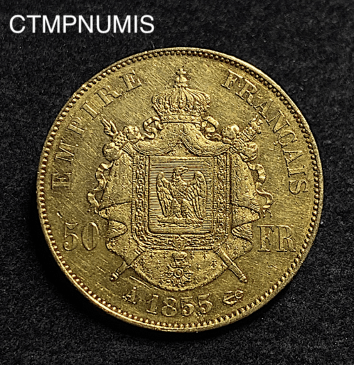 ,MONNAIE,50,FRANCS,OR,NAPOLEON,1855,