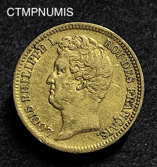 ,MONNAIE,20,FRANCS,OR,1831,W,LILLE,