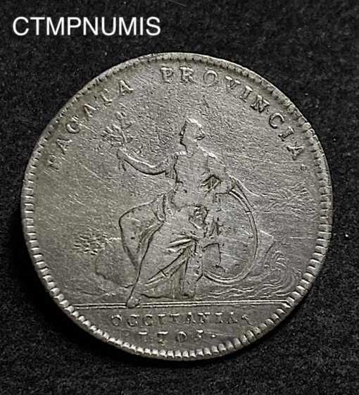 ,JETON,ARGENT,LANGUEDOC,1704,TOULOUSE,