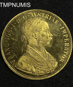 ,MONNAIE,AUTRICHE,4,DUCATS,OR,1915,