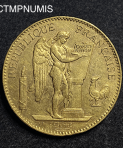 ,MONNAIE,100,FRANCS,OR,GENIE,1911,