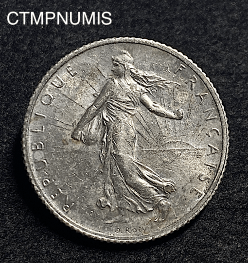,MONNAIE,1,FRANCS,ARGENT,SEMEUSE,1904,