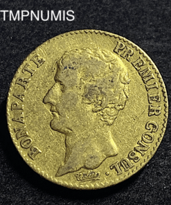 ,MONNAIE,CONSULAT,BONAPARTE,20,FRANCS,OR,AN,12,