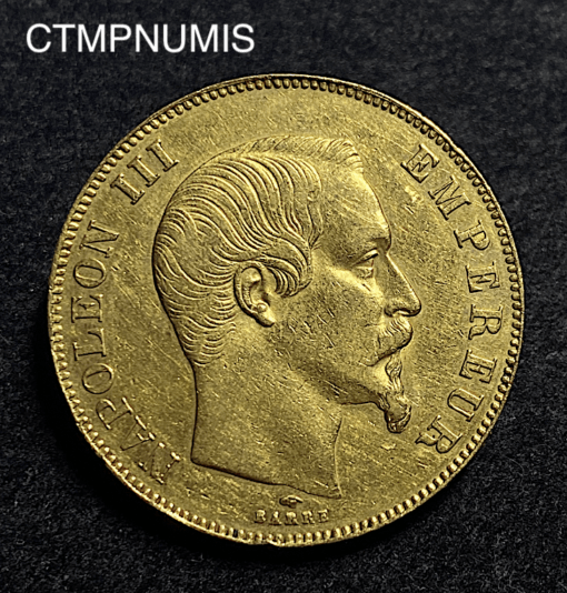 ,MONNAIE,50,FRANCS,OR,NAPOLEON,1858,