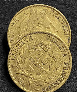 ,MONNAIE,10,FRANCS,OR,CERES,1851,