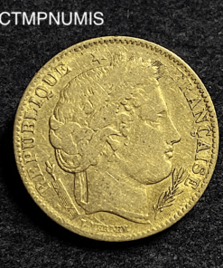 ,MONNAIE,10,FRANCS,OR,CERES,1850,