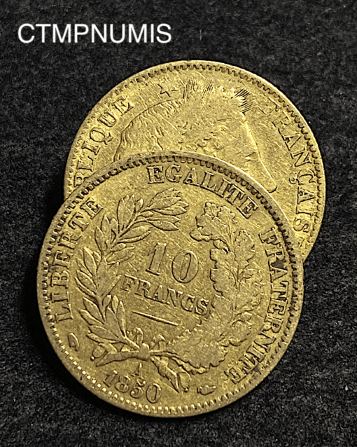 ,MONNAIE,10,FRANCS,OR,CERES,1850,