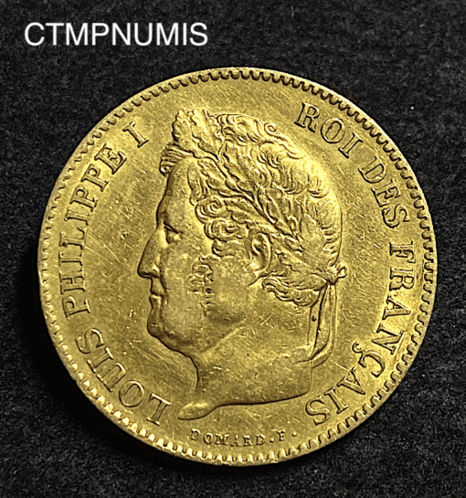 ,MONNAIE,40,FRANCS,OR,LOUIS,PHILIPPE,1832,