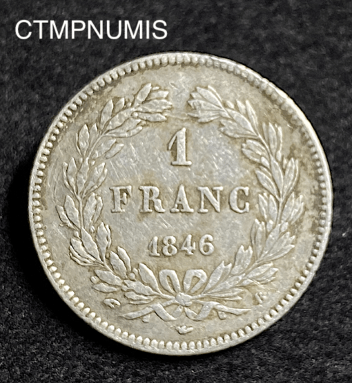 ,MONNAIE,1,FRANC,ARGENT,1846,B,ROUEN,
