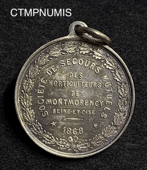 ,JETON,ASSURANCE,HORTICULTURE,MONTMORENCY,1868,
