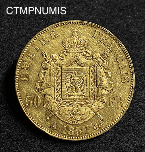 ,MONNAIE,50,FRANCS,OR,NAPOLEON,1857,