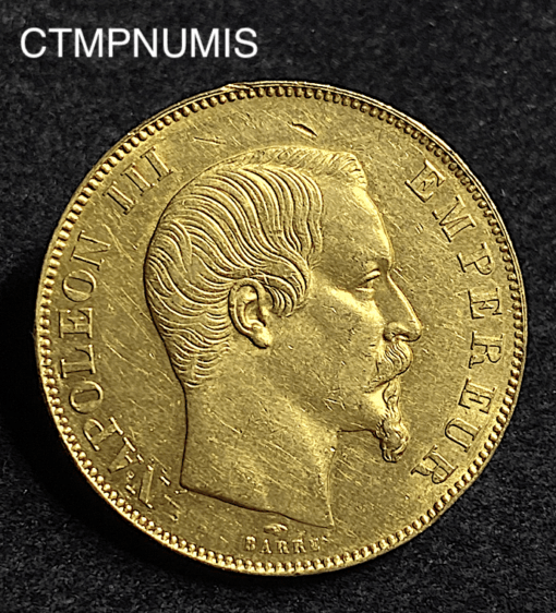 ,MONNAIE,50,FRANCS,OR,NAPOLEON,1857,