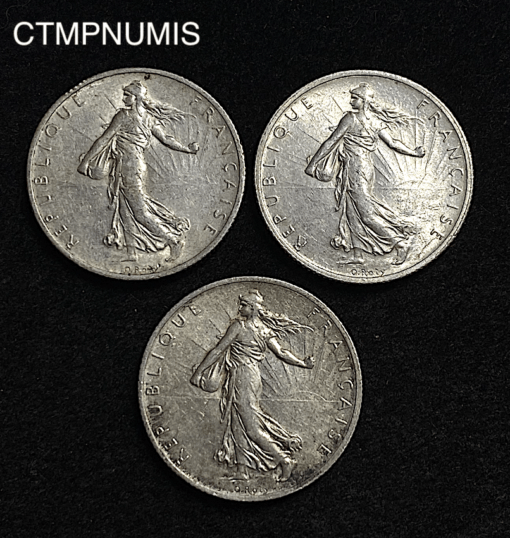 ,MONNAIE,2,FRANCS,SEMEUSE,ARGENT,1905,1913,1914,C,