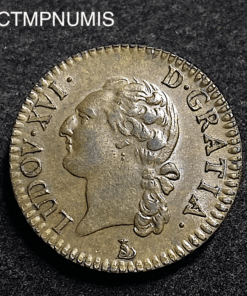 MONNAIE,1/2,SOL,LOUIS,XVI,1788,T,NANTES,