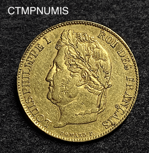 ,MONNAIE,20,FRANCS,OR,LOUIS,PHILIPPE,I°,1834,