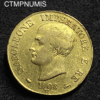 ,MONNAIE,ITALIE,40,LIRE,OR,NAPOLEON,1808,MILAN,