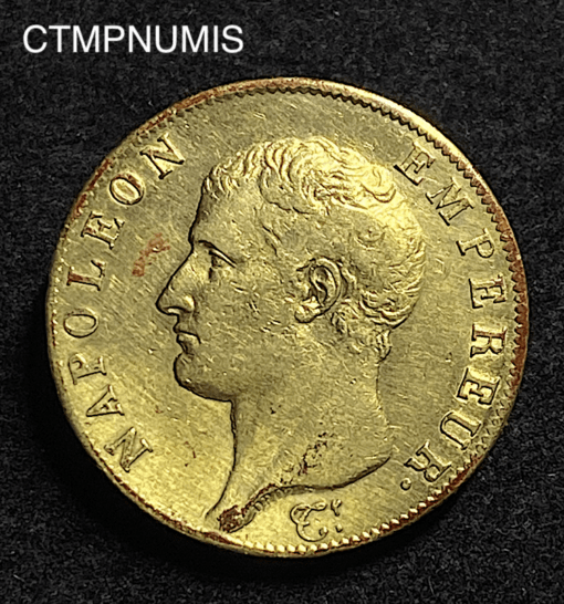 ,MONNAIE,40,FRANCS,OR,NAPOLEON,1806,