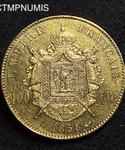 ,MONNAIE,100,FRANCS,OR,NAPOLEON,1858,