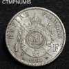 ,MONNAIE,1,FRANC,ARGENT,NAPOLEON,1868,STRASBOURG,
