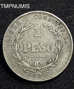 ,MONNAIE,URUGUAY,1,PESO,ARGENT,1895,