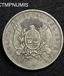 ,MONNAIE,URUGUAY,1,PESO,ARGENT,1895,