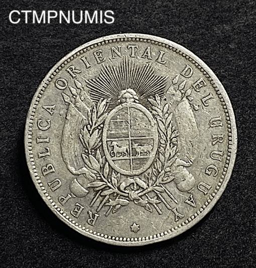 ,MONNAIE,URUGUAY,1,PESO,ARGENT,1895,
