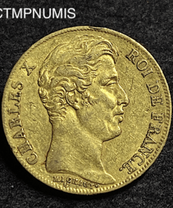 ,MONNAIE,20,FRANCS,OR,CHARLES,X,1825,LILLE,