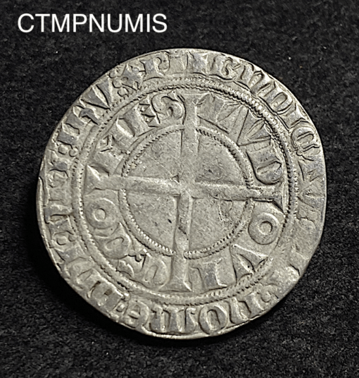 ,MONNAIE,FLANDRES,BLANC,ARGENT,LOUIS,DE,MAELE,
