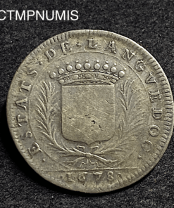 ,JETON,LANGUEDOC,LOUIS,,XIV,1678,