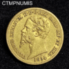 ,MONNAIE,ITALIE,20,LIRE,OR,1854,GENES,