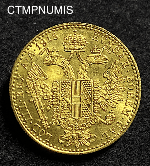 ,MONNAIE,AUTRICHE,1,DUCAT,OR,1915,