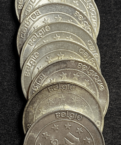 ,MONNAIE,BELGIQUE,5,ECU,ARGENT,CHARLES,V,1987,